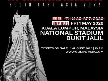 Hello Universe Umum Tarikh Kedua Konsert My Chemical Romance di Malaysia!