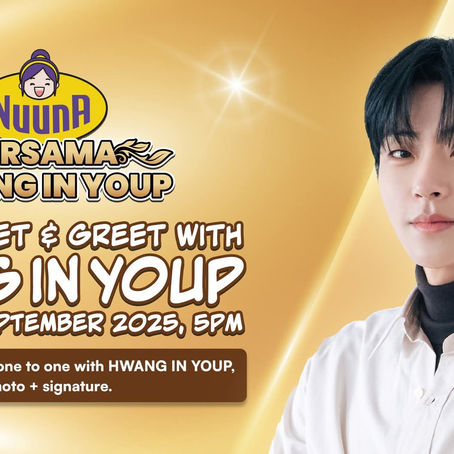 Nuuna Bawakan Hwang In Youp ke Malaysia, Meet & Greet Eksklusif Menanti!