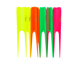 Neon Rat Tail Combs