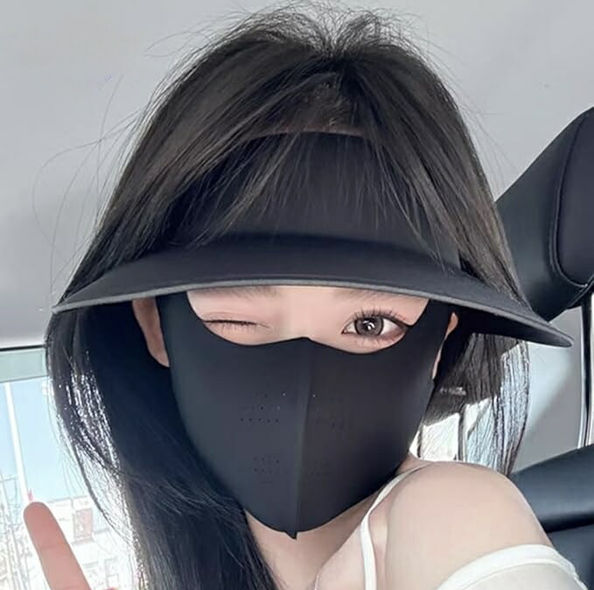 サムネイル： サンバイザー UVカット帽子 レディース 小顔 遮光 日焼け防止 おしゃれ ハット 帽子 軽い 通気性 紫外線対策 可愛い アウトドア カジュアル 散歩 旅行…