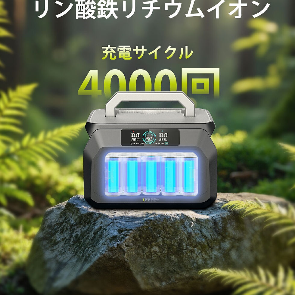 サムネイル： IEETek ポータブル電源 512Wh 800W  P800 瞬間最大1600W リン酸鉄 長寿命10年 70分で急速フル充電 小型軽量コンパクト UPSパ…