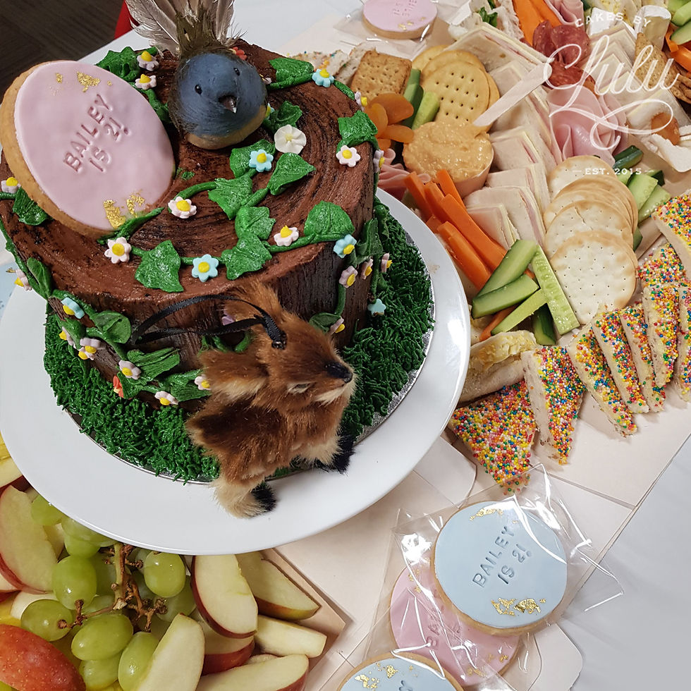 Cake & Platter in a Box