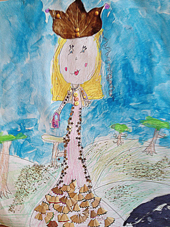 Lily age 5 Texaco art competition special merit award 2013