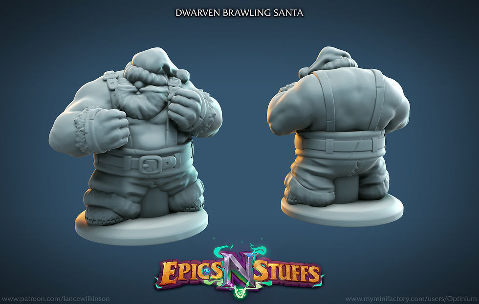 Thumbnail: Dwarven Brawling Santa