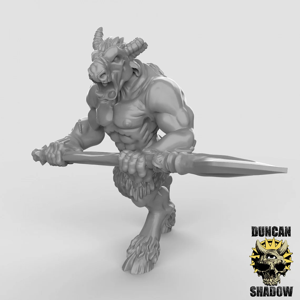 Thumbnail: Beastmen with Spears