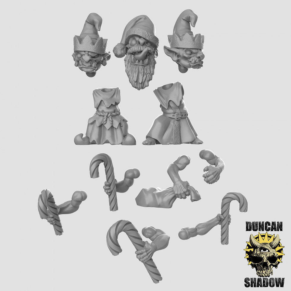 Thumbnail: Christmas Goblins (Multipart Kit)