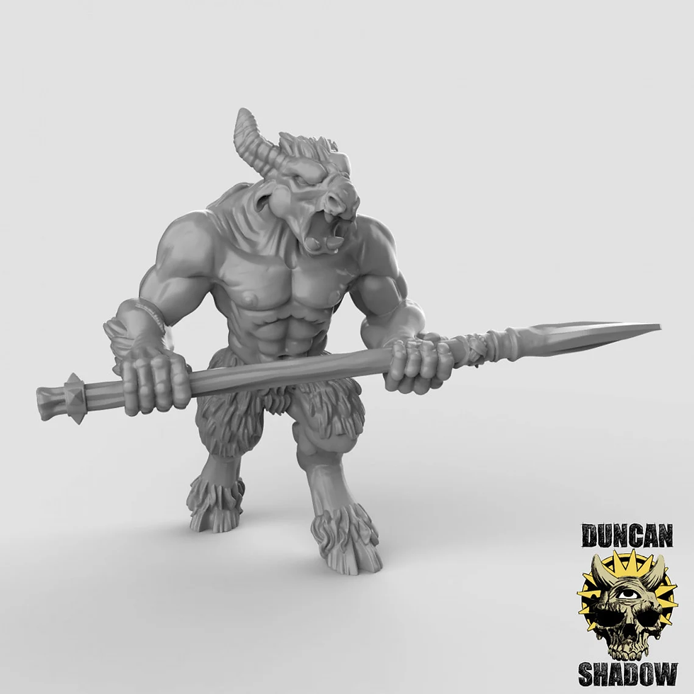 Thumbnail: Beastmen with Spears