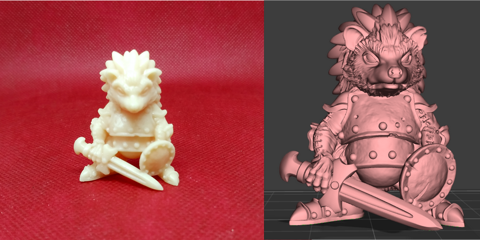 Thumbnail: Hedgehog W Sword