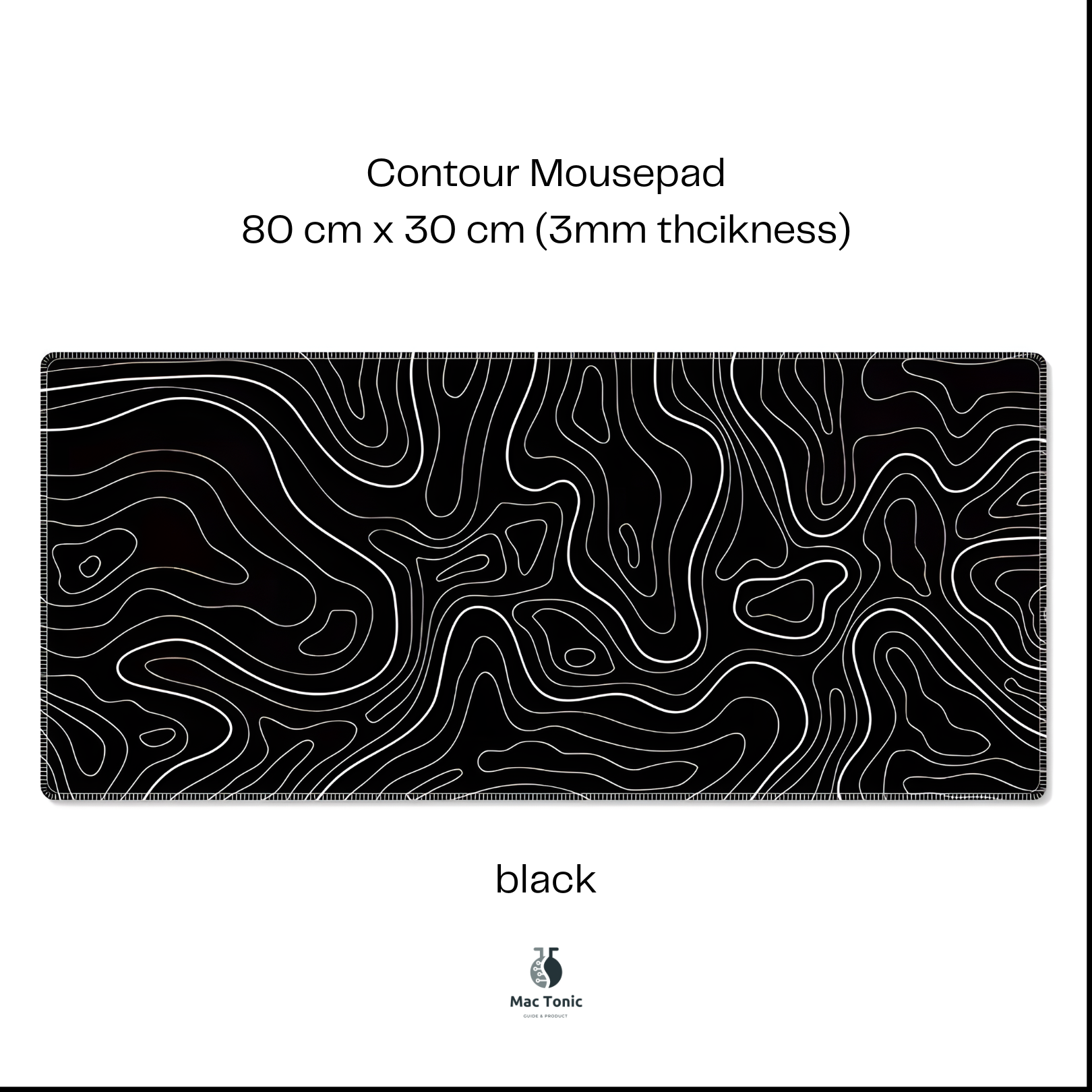 Contour Mouse Pad - Black