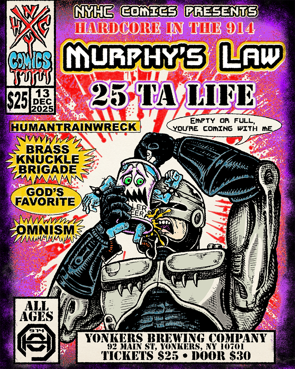Murphy's Law, 25 TA LIFE, and more!