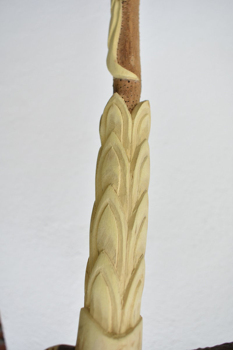 Miniatura: Bastone di maggiociondolo "margherite" con corno lungo