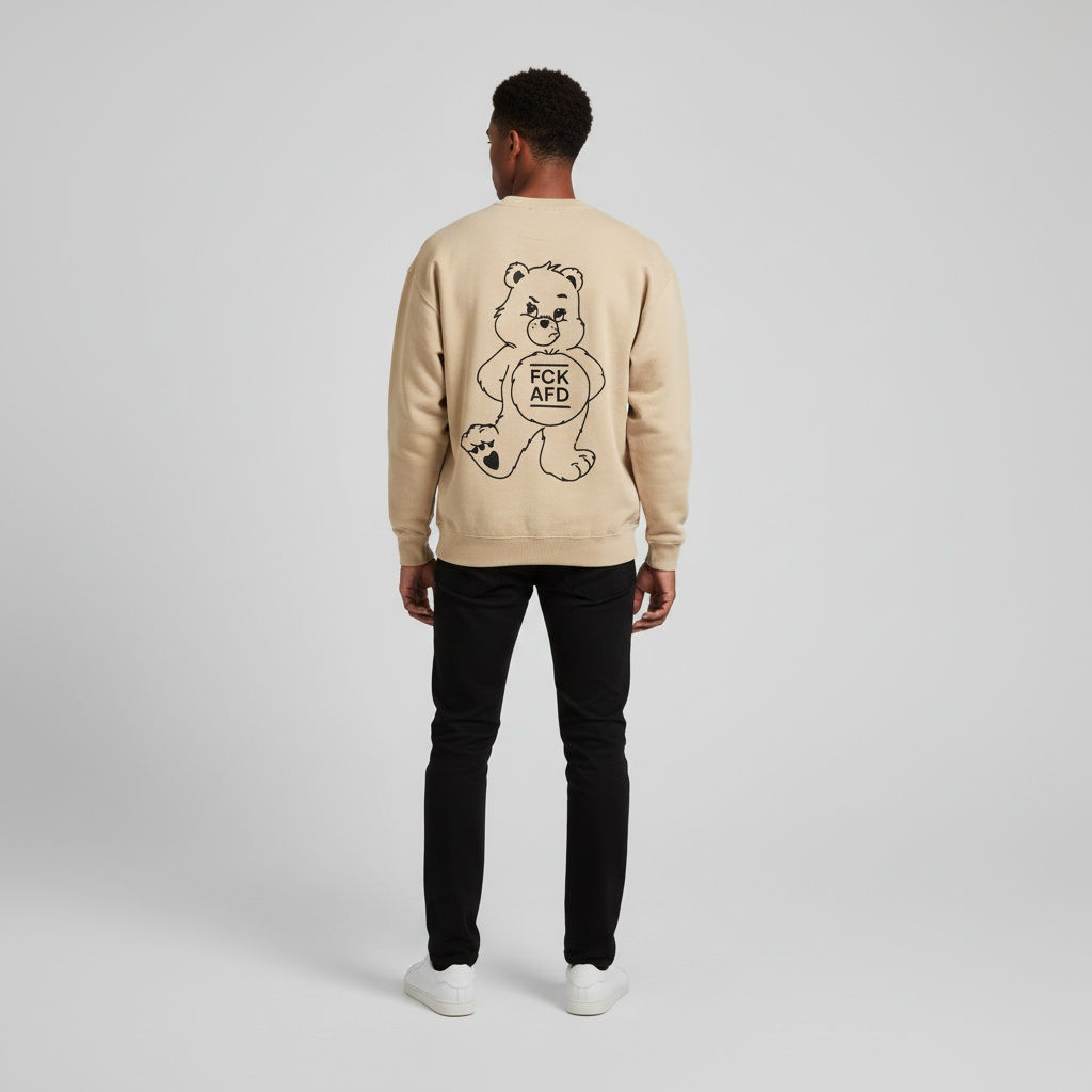 Glücksbächi Unisex Sweatshirt G. Dyed Latte