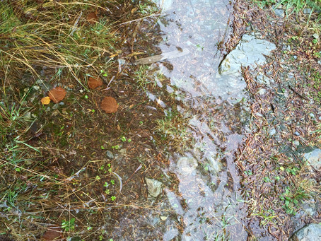 Raining in Wales