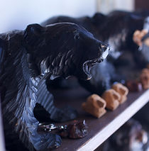 岩見沢 買取 木彫り 熊 アンティーク