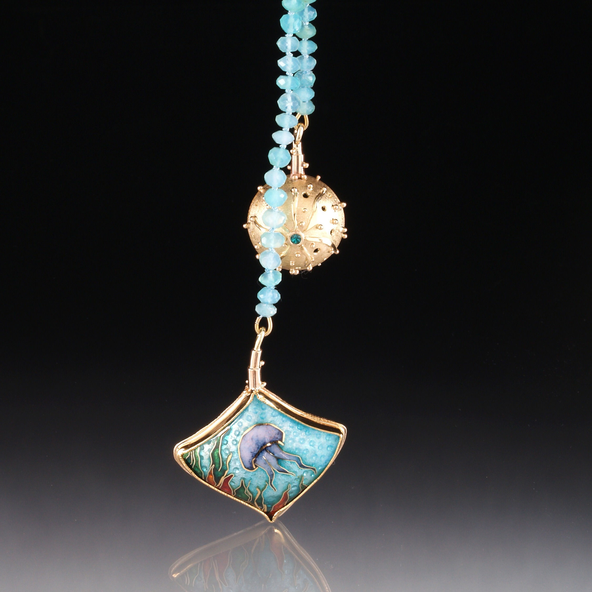 Sea Life Lariat Necklace