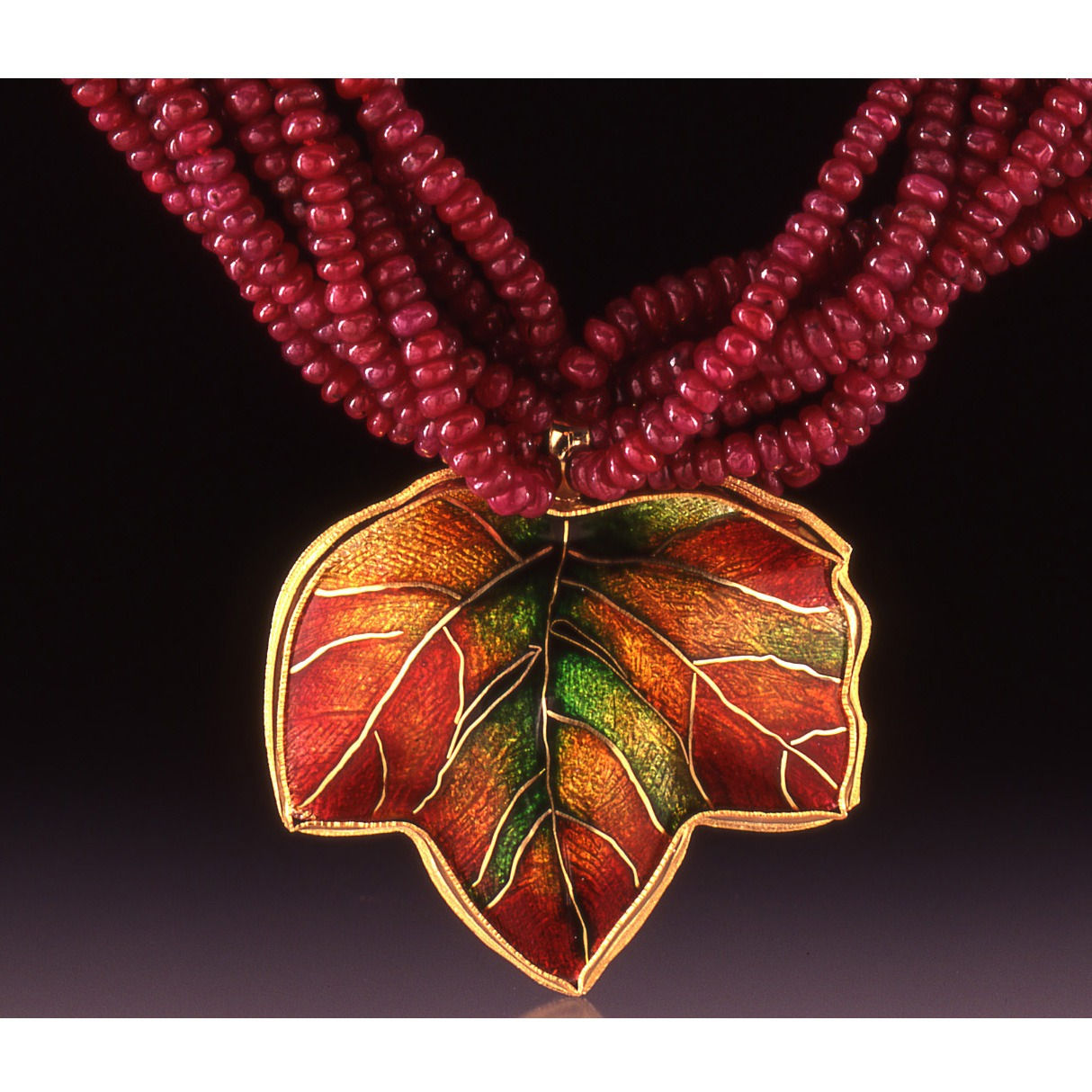 Autumn Leaf Necklace