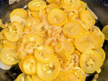 Caramelized Summer Squash & Sweet Onion