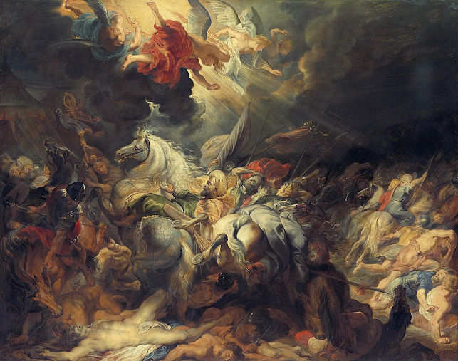 La Défaite de Sennacherib à l'Alte Pinakothek, par Pierre Paul Rubens (entre vers 1612 et 1614)