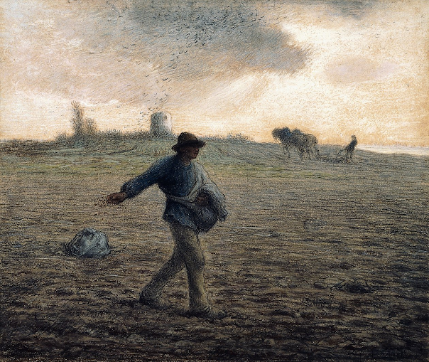 Le semeur, Jean-Francois Millet, 1865