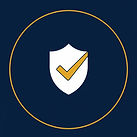 Icon 1_ Trusted Professionals__Concept_ Shield + checkmark_Represents_ Accountability, tru
