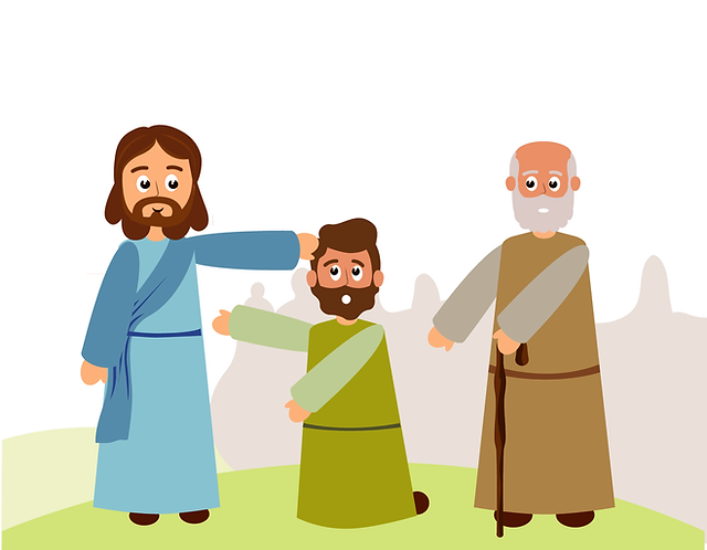 jesus sana a un paralitico de oficio