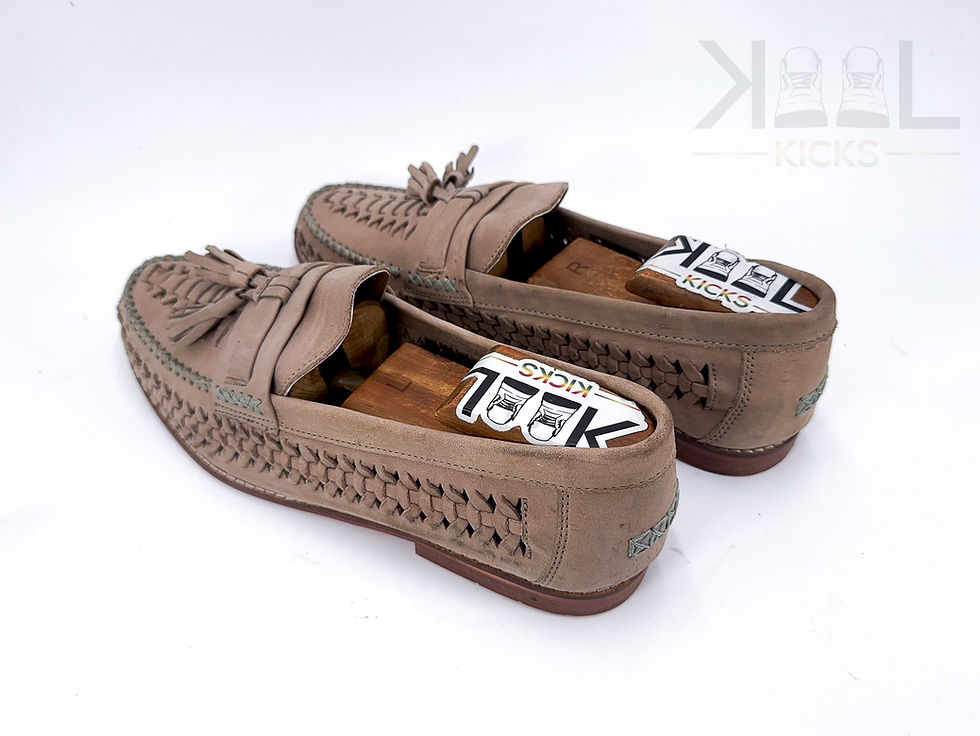 Thumbnail: Kurt Geiger Woven Tassel Loafer (Size 42)