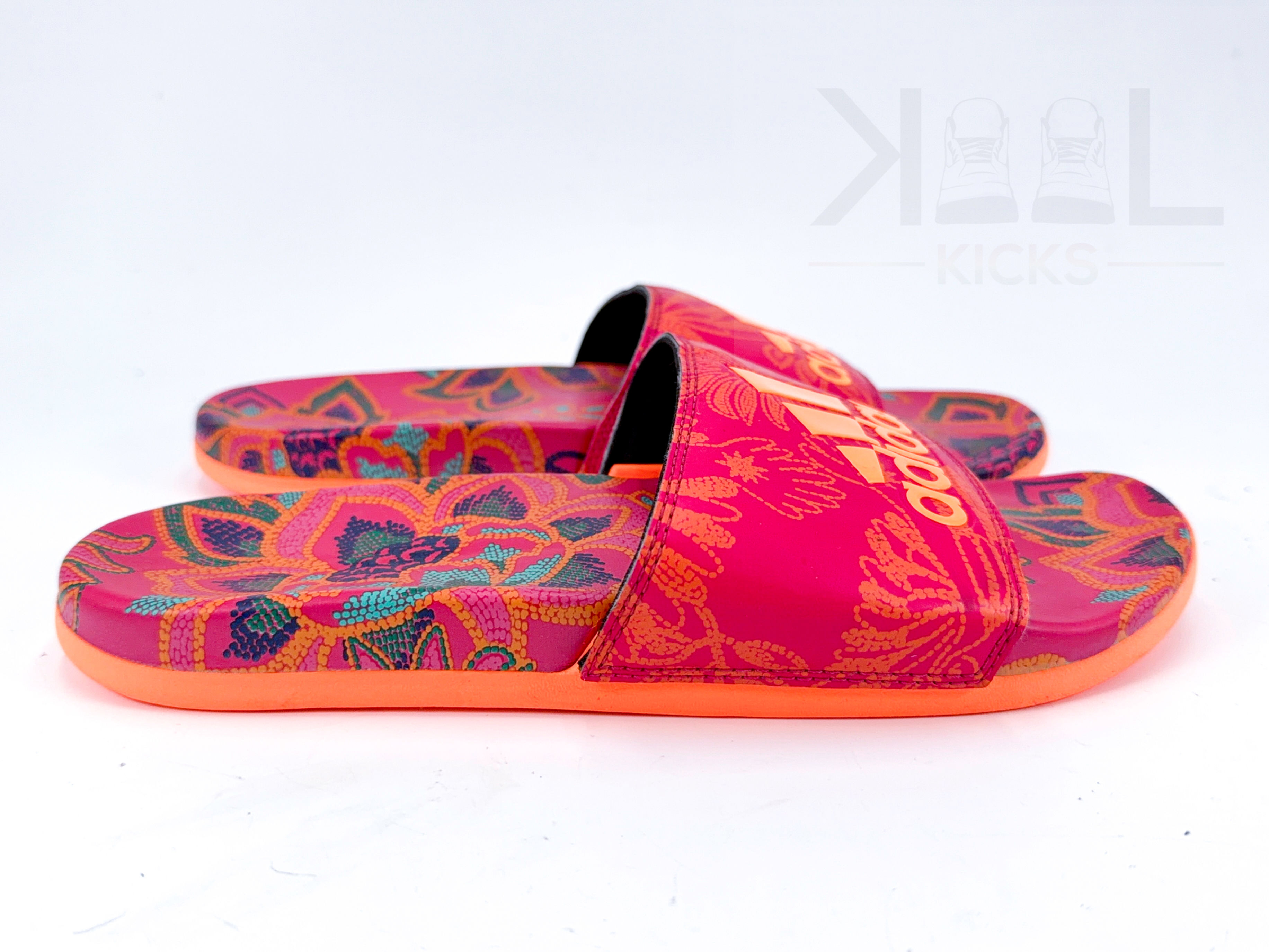 Adidas Adilette comfort Slide ‘Floral Signal Orange’ 2022 (40.5)