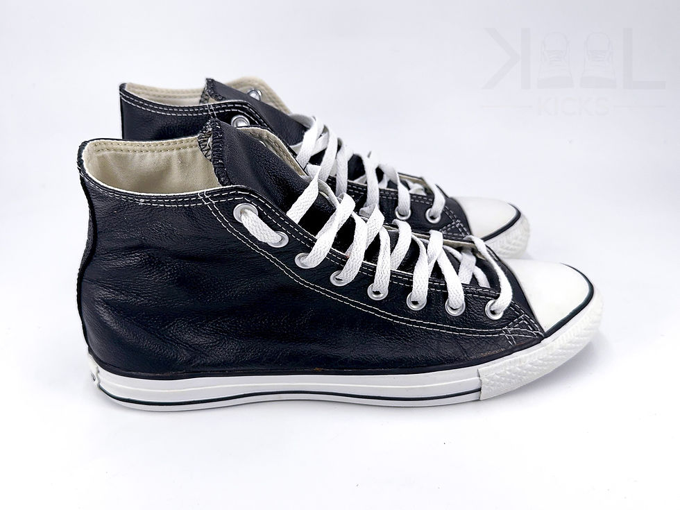 Chuck Taylor All Star Leather Hi ‘Black’ (Size 44)