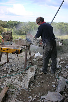 Restoration process Castle