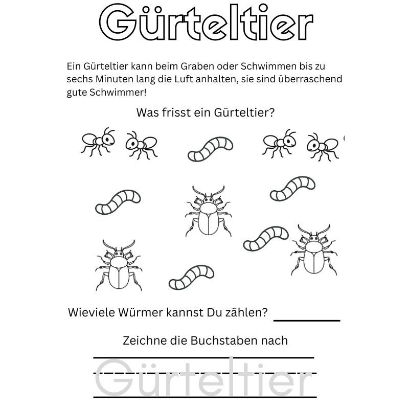 Thumbnail: Ameisenbär Aktivität