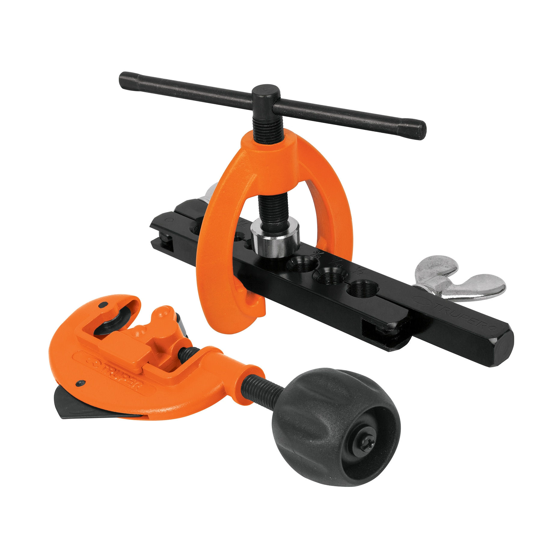 Juego Cortador de Tubo y Avellanador Truper