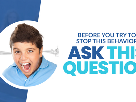 Before You Try to Stop the Behavior, Ask This Question