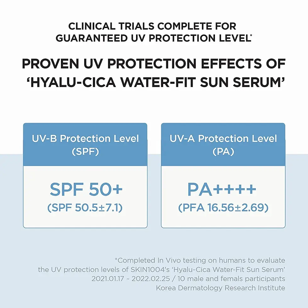 Thumbnail: Skin1004 Madagascar Centella Hyalu‑Cica Water‑Fit Sun Serum 50 mL  SPF50+ PA++++