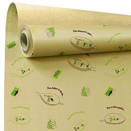 Recyclebio Vert - Kraft - 60 g/m2 - 0.70 x 50 m