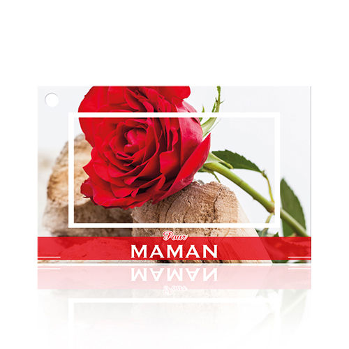 Grande Carte Maman - Couché Mat - Multicolore - 70 x 100 mm