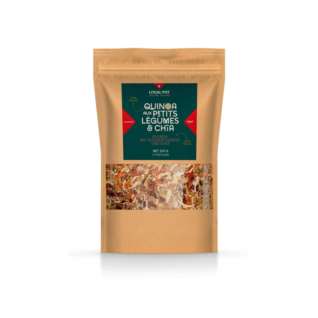 Quinoa aux Petits Légumes & Chia 129 g