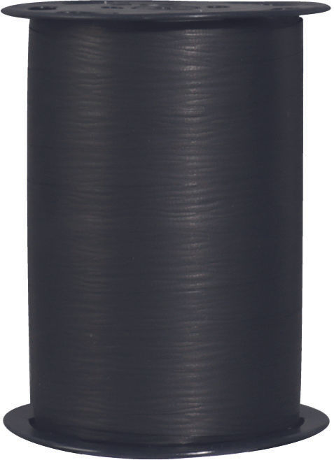 Ruban Bolduc coton Noir - 10mm x 250m