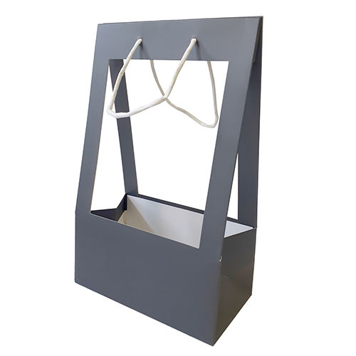 Porte Bouquet Anthracite GM - Papier - 250 g/m2 - Gris - 38 + 16 x 50 cm