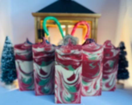 Candy Canes Goat and Clay