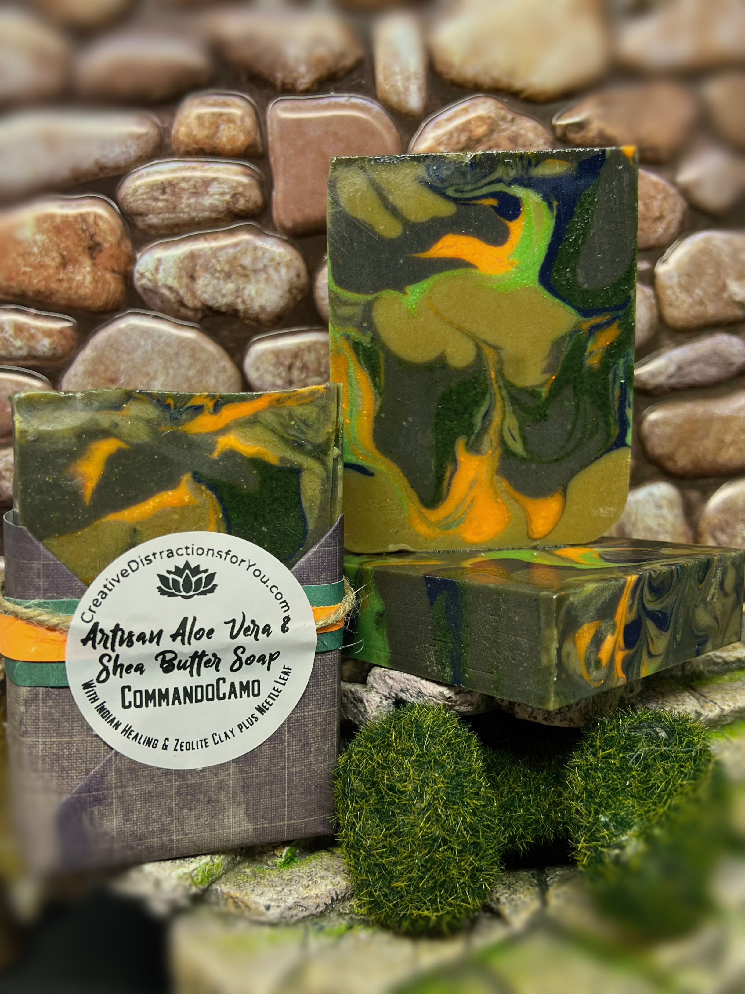CommandoCamo Artisan Beer & Shea Butter Soap