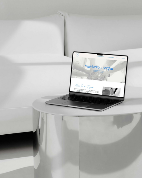 Branding Traditionvonmorgen Website