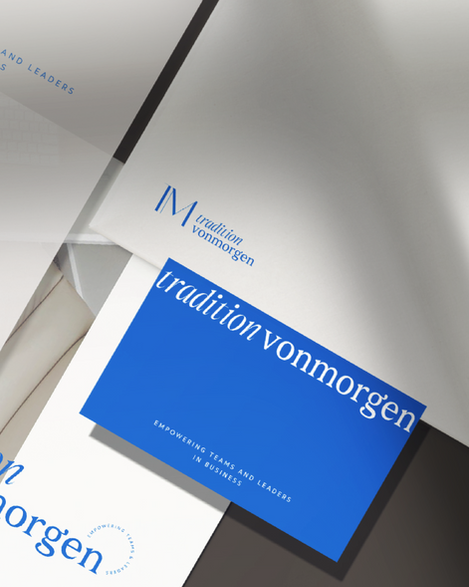 Branding Traditionvonmorgen Drucksorten