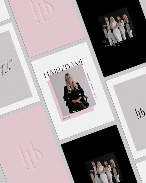 Branding Hairzdame Social Media