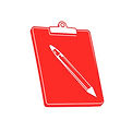 a red and white clipboard and pen icon.jpg