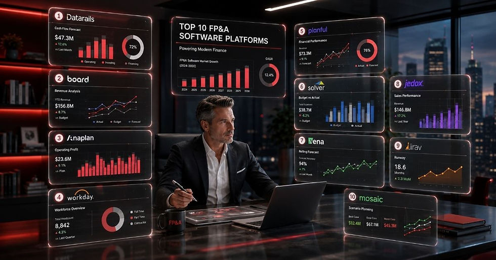 A Buyer’s Guide for the Top 10 FP&A Software 2026