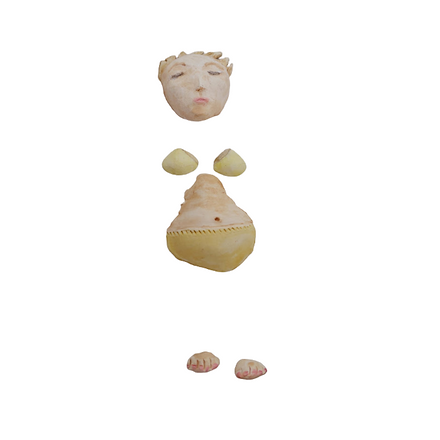 Beeld   Klei   Drijfmeid   15x5x2cm   €40,=.png