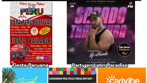 Ottawa Celebra a Perú – Cultura, Música y Tradición, Todos los eventos del fin de semana