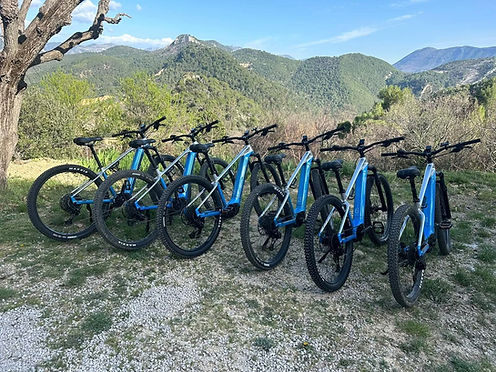 vtt électrique Mondraker dans les baronnies