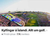 Kylfingar á Íslandi