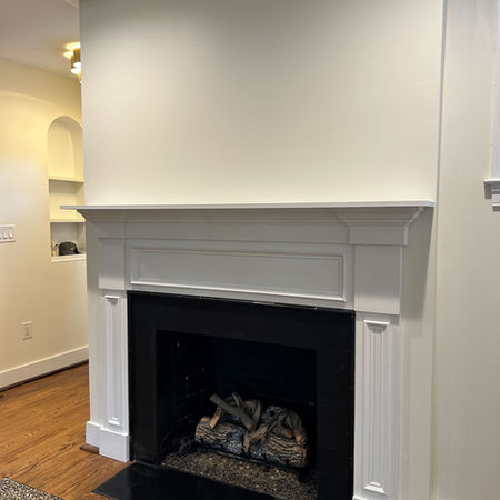 Mantel with Panel Moldings